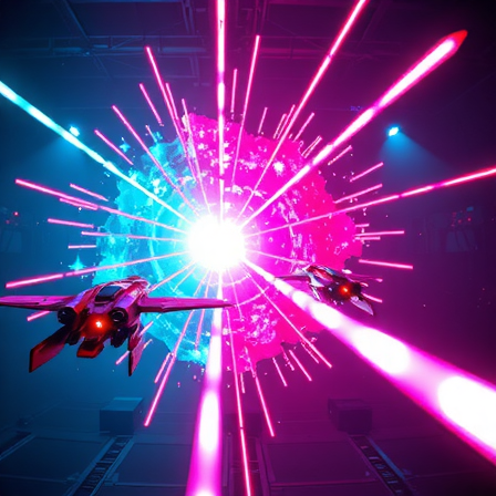 Miniatura del juego Neon Arena - Batallas épicas con poderes neón